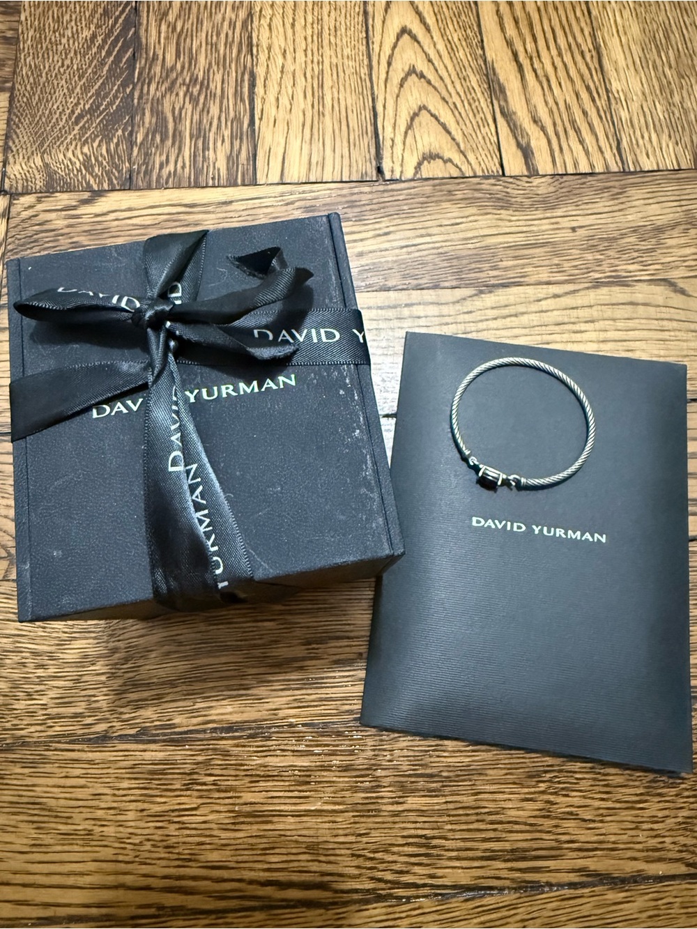 David Yurman Garnet and Diamond Bracelet - Picture 5 of 7